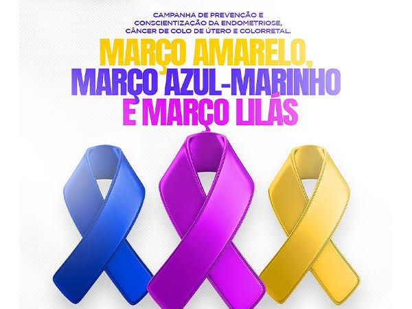 Março, mês do Azul-Marinho, Lilás e Amarelo. Sabe o que significa?